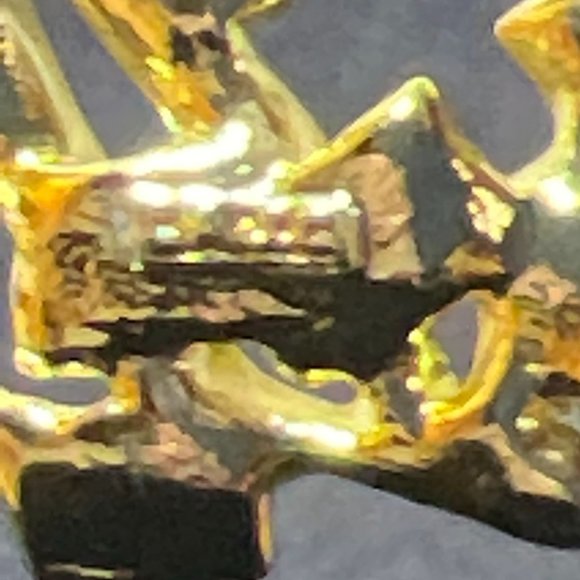 Danecraft Gold Tone TGIF Brooch (4100) - Picture 5 of 5